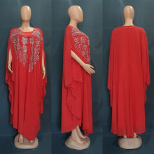 Load image into Gallery viewer, Abayas For Women Dubai Luxury 2022 Chiffon Boubou Muslim Fashion Dress Caftan Marocain Wedding Party Occasions Djellaba Femme