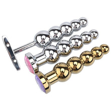 Load image into Gallery viewer, Adult Fun Health Care Products Toys Silver Metal Stainless Steel Backyard Tieshuhua Anal Embolism Xxl Anal Toys for Gay Men Anal