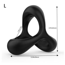 Load image into Gallery viewer, Adults No Vibrator Penis Cock Ring On For Men Delay Ejaculation Erection Erotic Sex Shop Toys For Couple Man Penisring Man Dick