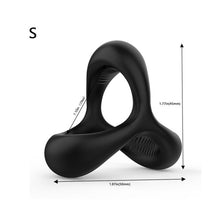 Load image into Gallery viewer, Adults No Vibrator Penis Cock Ring On For Men Delay Ejaculation Erection Erotic Sex Shop Toys For Couple Man Penisring Man Dick