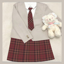 Load image into Gallery viewer, All Match Preppy Style Red Pleated Skirts Women 2022 High Waist Sweet Cute Retro Mini Skirt Spring Jupe Uniforms Faldas Mujer