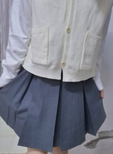 Load image into Gallery viewer, All Match Solid Preppy Style Pleated Skirts Women 2022 High Waist Sweet Fashion Mini Skirt Spring Jupe Simple Faldas Mujer