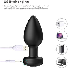Load image into Gallery viewer, Anal Plug Vibrator Female Vibrators Male Wireless Prostate Butt Plug Portable Gay Sex Toys Waterproof Massager Couple 10 Modes