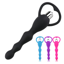 Load image into Gallery viewer, Anal Sex Toy Vibrator for Women Anal Beads Vibrators Gay Prostate Massage Smooth Butt Soft Silicone Plugs Dildo Couple Sex Toys