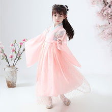 Load image into Gallery viewer, Ancient Chinese Costume Child Kid Fairy Dress Cosplay Hanfu Folk Dance Performance Clothing Chinese Traditional Dress for Girls