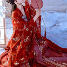Load image into Gallery viewer, Ancient Chinese Costume Women Clothes Traditional Hanfu Women Plus Size Tang Dynasty Dance Costumes Folk Fairy Dress Red Outfits