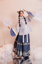 Load image into Gallery viewer, Ancient Traditional Han Dynasty Princess Costumes Autumn Winter Chinese Style Women Hanfu Dress Floral Embroidery 3 Piece Sets