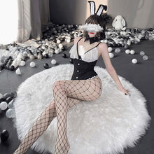 Load image into Gallery viewer, Anime Cosplay Maid Uniform Backless Temptation Erotic Bodysuit Lingerie Porno Outfit