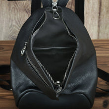 Load image into Gallery viewer, Anti-theft Genuine Leather Small Backpack Women Retro Classic School Bags For Girl Multifunction Shoulder Crossbody Chest Bag