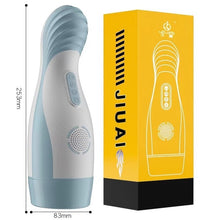 Load image into Gallery viewer, Automatic Blowjob Sucking Masturbators For Men Vagina Vibrator Male Masturbation Cup Pussy Pocket Heated Adult Sex Store 18