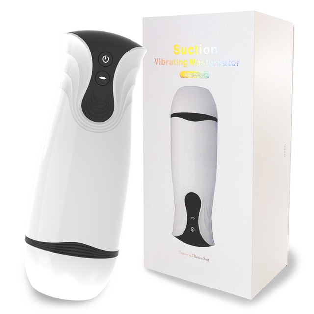 Automatic Male Masturbator Cup Blowjob Sucking Sex Machine Suction Blowjob Vagina Masturbation Pussy Vibrator Sex Toys for Men