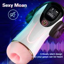 Load image into Gallery viewer, Automatic Male Masturbator Cup Sucking Vibration Blowjob Real Vagina Pocket Pussy Penis Oral Sex Machine Toys For Man Adults 18+