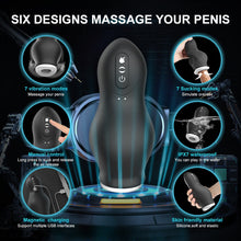 Load image into Gallery viewer, Automatic Sucking Male Masturbator Cup Oral Vaginal Penis Machine Vagina  Vibrator Masturbation Cup Sex Toy for Men Adult Goods
