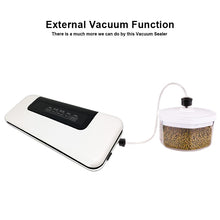 Load image into Gallery viewer, Automatic Vacuum Sealer Packer Vacuum Air Sealing Packing Machine For Food Preservation Dry, Wet, Soft Food with Free 10pcs Bags