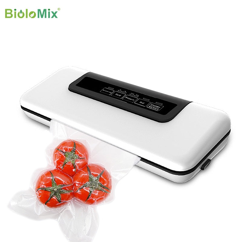 Automatic Vacuum Sealer Packer Vacuum Air Sealing Packing Machine For Food Preservation Dry, Wet, Soft Food with Free 10pcs Bags