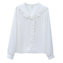 Load image into Gallery viewer, Autumn New Women Chiffon Shirt Fashion blusas mujer de moda 2021 Elegant Slim Office Lady Tops