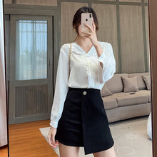 Load image into Gallery viewer, Autumn New Women Chiffon Shirt Fashion blusas mujer de moda 2021 Elegant Slim Office Lady Tops