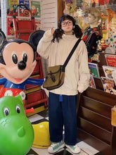 Load image into Gallery viewer, Autumn Waterproof Jacket with Hoodie Women Korean Fashion Y2k Clothing Trench Coat Chic Pure Color Zipper Loose Windbreaker