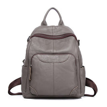 Load image into Gallery viewer, Backpack 2022 New leather Handbags Famous Brand Fashion Retro Cowhide ladies Backpack wild fashion travel bag shoulder bag