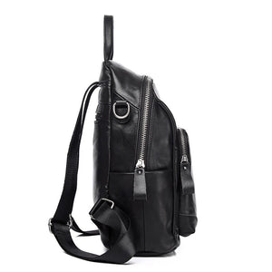 Backpack 2022 New leather Handbags Famous Brand Fashion Retro Cowhide ladies Backpack wild fashion travel bag shoulder bag