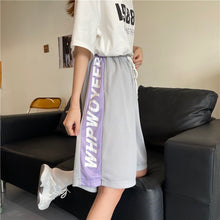 Load image into Gallery viewer, Basketball Outer Wear Large Size Shorts Mujer Loose Middle Pants Pink Short Feminino Korean Fashion Womens Clothing Young Casual