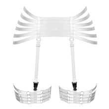 Load image into Gallery viewer, Bdsm Lingerie Punk Sexy Lingerie Leg Bondage Goth Garter Straps Stockings Belts Body Belt Waist Belt Women Harness Suspenders
