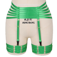 Load image into Gallery viewer, Bdsm Lingerie Punk Sexy Lingerie Leg Bondage Goth Garter Straps Stockings Belts Body Belt Waist Belt Women Harness Suspenders