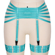 Load image into Gallery viewer, Bdsm Lingerie Punk Sexy Lingerie Leg Bondage Goth Garter Straps Stockings Belts Body Belt Waist Belt Women Harness Suspenders