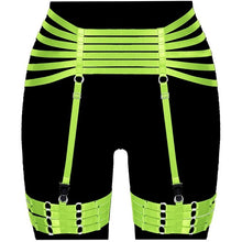 Load image into Gallery viewer, Bdsm Lingerie Punk Sexy Lingerie Leg Bondage Goth Garter Straps Stockings Belts Body Belt Waist Belt Women Harness Suspenders