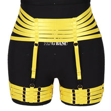 Load image into Gallery viewer, Bdsm Lingerie Punk Sexy Lingerie Leg Bondage Goth Garter Straps Stockings Belts Body Belt Waist Belt Women Harness Suspenders