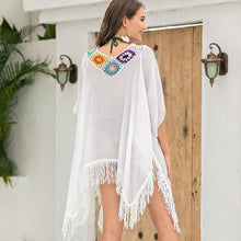 Load image into Gallery viewer, Beachwear 2021 Women&#39;s Beach Dress Swimsuit Cover Up Sexy Bathing Suites Mesh Beach Wear Bikini Coverup Swimwear Kaftan