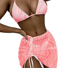 Load image into Gallery viewer, Beachwear 3 Pcs/Set Popular Strap Summer Women Swimwear Three-piece Women Swimwear Soft   for Beach