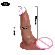Load image into Gallery viewer, Big Realistic Dildo Soft Huge Penis with Suction Cup Dick Sex Toys for Woman Dildos Female Masturbations dilldo Sex shop dildio