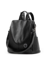 Load image into Gallery viewer, Big handbag new leather head layer cowhide backpack women&#39;s multifunctional backpack