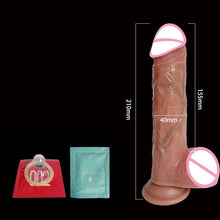 Load image into Gallery viewer, Big strap on dildo realistic penis with suction cup soft skin feels dildos sex toys for women no vibrator female masturbation