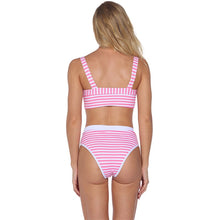 Load image into Gallery viewer, Bikini 2021 Women&#39;s Swimsuits Swimsuit Separate Bathing Suit Pink Sling Stripe Summer Casual