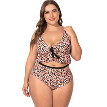 Load image into Gallery viewer, Bikini 2023 Woman High Waist Swimsuits Push Up Plus Size Sexy Bikinis Swimwear Two Piece Biquini Swimming Suit Women Big Breasts