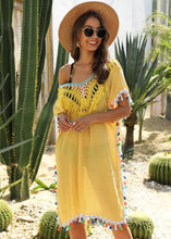 Load image into Gallery viewer, Bikini Cover Ups For Swimwear Beach Dress 2021 Knit Swim Wear Women&#39;s Summer Swimsuit Coverup Sexy Bathing Suites Beachwear