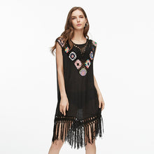 Load image into Gallery viewer, Bikini Cover-Ups Swimsuit Coverup 2021 Beachwear Bathing Suit Swim Cape For The Beach Women Summer Clothes