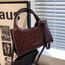 Load image into Gallery viewer, Bolsas femininas de design de marca high-end, grande capacidade de moda de um ombro tote tote para baixo bolsas femininas