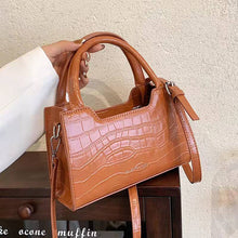 Load image into Gallery viewer, Bolsas femininas de design de marca high-end, grande capacidade de moda de um ombro tote tote para baixo bolsas femininas