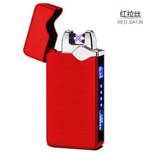 Load image into Gallery viewer, Can be placed ciggarettes case USB lighter electric lighter smart mute electronic smoking accessories
