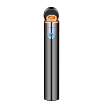 Load image into Gallery viewer, Can be placed ciggarettes case USB lighter electric lighter smart mute electronic smoking accessories