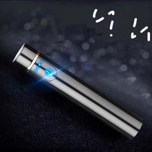 Load image into Gallery viewer, Can be placed ciggarettes case USB lighter electric lighter smart mute electronic smoking accessories