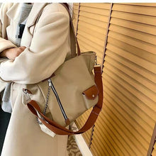 Load image into Gallery viewer, Canvas bag 2021 new trendy all-match cross-body large capacity one-shoulder special tote bag