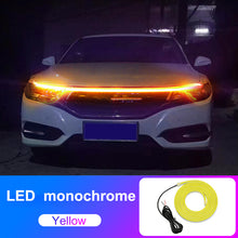 Load image into Gallery viewer, Car Hood Daytime Running Light Strip Waterproof Flexible LED Auto Decorative Atmosphere Lamp Ambient Backlight 12V Universal