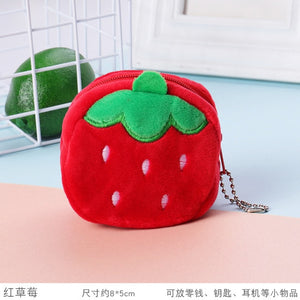 Cartoon Animal Boys Plush Coin Purse Children Zipper Coin Bags Storage Pouch Cute Animals Wallets Women Mini Handbag Kid Gift