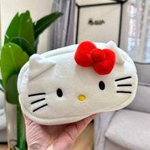 Load image into Gallery viewer, Cartoon Sanrio Hello Kitty Plush Coin Purse Women Girls Cosmetic Bags Storage Pouch Cute Animals Wallets Women Mini Handbag