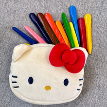 Load image into Gallery viewer, Cartoon Sanrio Hello Kitty Plush Coin Purse Women Girls Cosmetic Bags Storage Pouch Cute Animals Wallets Women Mini Handbag