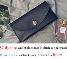 Load image into Gallery viewer, Casual Backpack Female Brand Leather Women&#39;s backpack Large Capacity School Bag for Girls Double Zipper Leisure Shoulder Bags